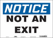 Safety Sign 10 in x 14 in Vinyl