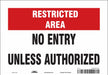Safety Sign 7 inx10 in Vinyl