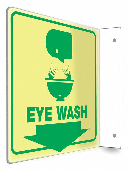 Safety Sign 8 inx8 in PETG