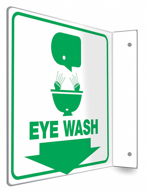 Safety Sign 8 in x 8 in PETG
