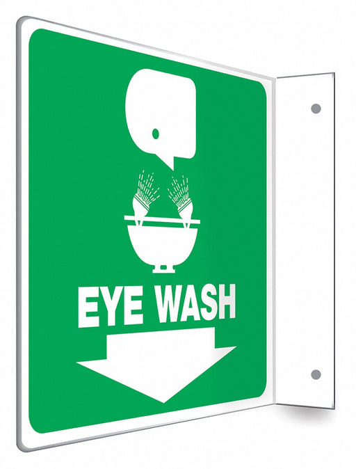 Safety Sign 8 in x 8 in PETG