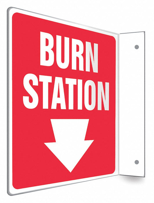 Safety Sign 8 in x 8 in PETG