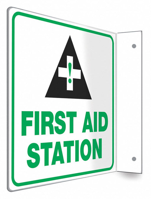 Safety Sign 8 in x 8 in PETG