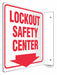 Safety Sign 8 inx8 in PETG