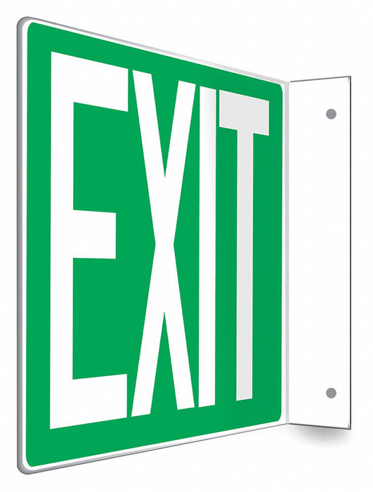 Safety Sign 8 in x 12 in PETG