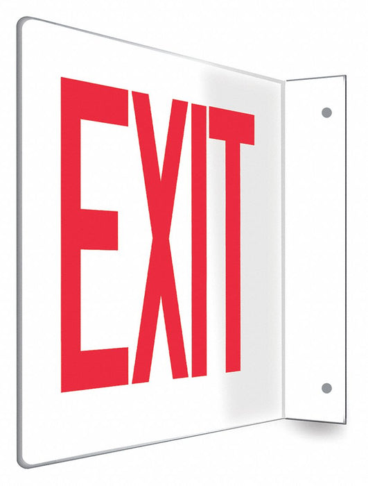 Safety Sign 8 in x 12 in PETG