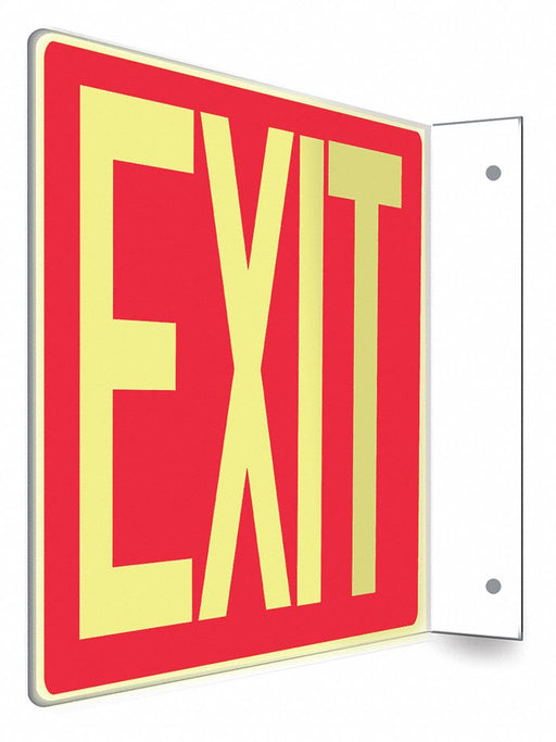 Safety Sign 8 inx12 in PETG