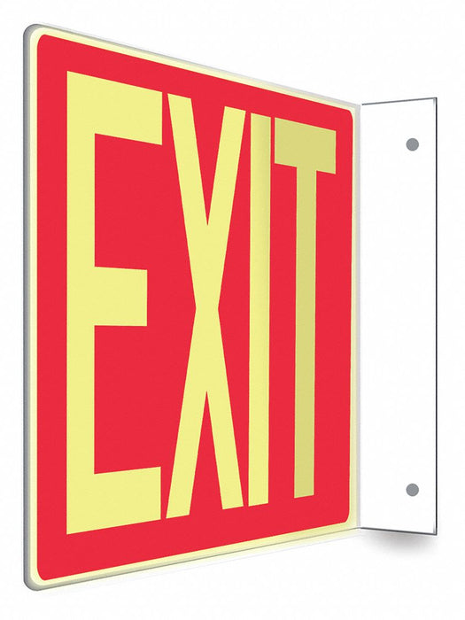 Safety Sign 8 inx12 in PETG