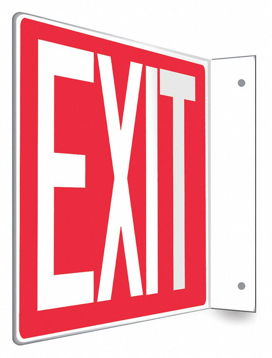 Safety Sign 8 in x 12 in PETG