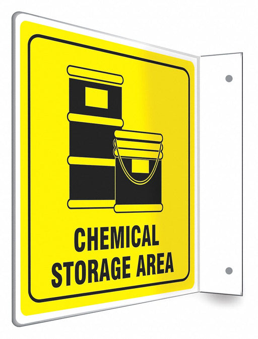 Safety Sign 8 inx8 in PETG