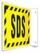 Safety Sign 8 inx12 in PETG