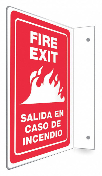 Safety Sign 12 in x 9 in PETG