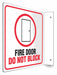 Safety Sign 8 in x 8 in PETG