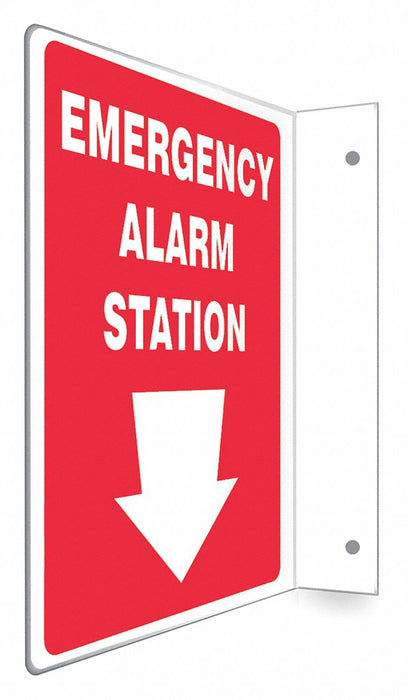 Safety Sign 12 in x 9 in PETG