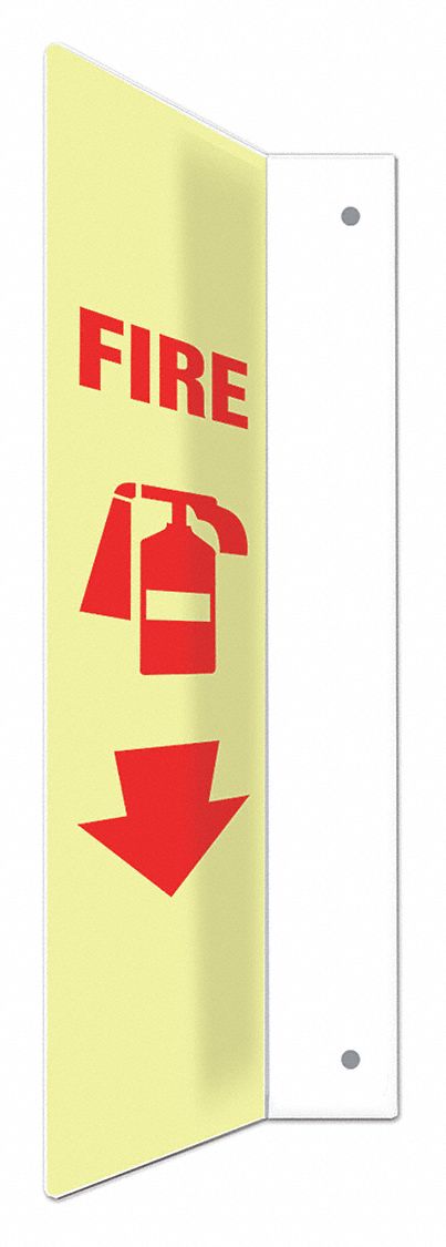 Safety Sign 18 in x 4 in PETG