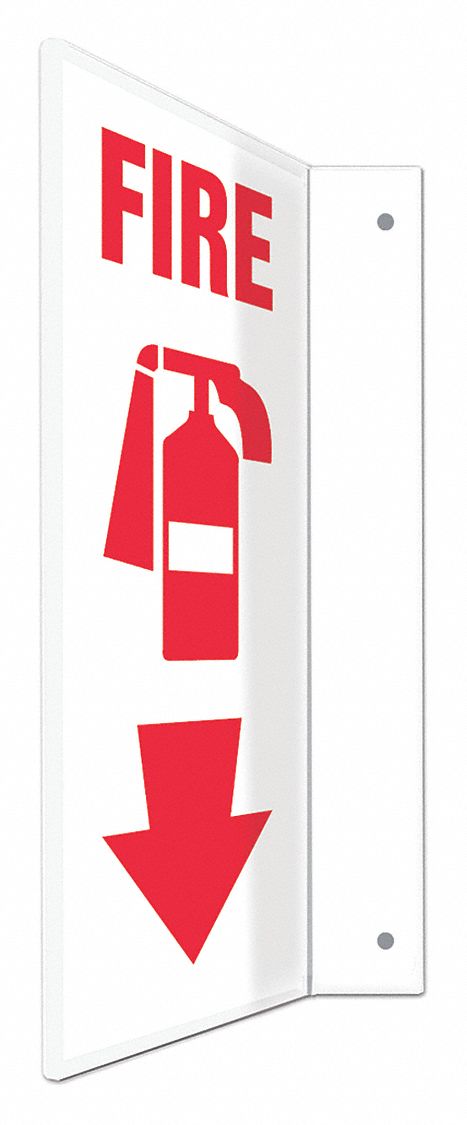 Safety Sign 12 in x 4 in PETG