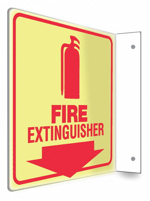 Safety Sign 8 inx8 in PETG