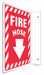 Safety Sign 12 in x 9 in PETG