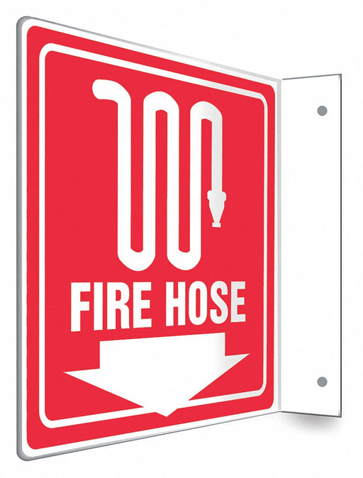 Safety Sign 8 in x 8 in PETG