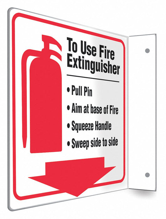 Safety Sign 8 in x 8 in PETG