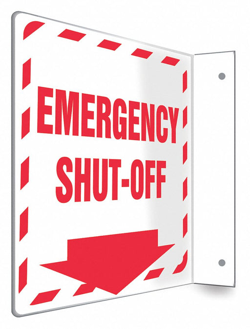 Safety Sign 8 in x 8 in PETG