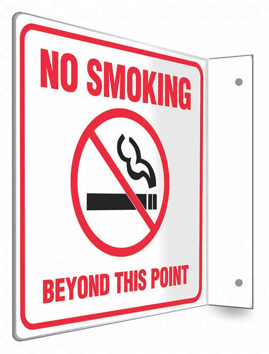 Safety Sign 8 inx8 in PETG