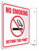 Safety Sign 8 inx8 in PETG