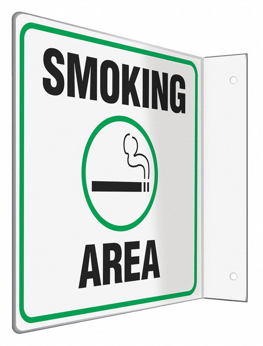 Safety Sign 8 in x 8 in PETG