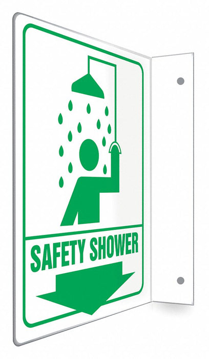 Safety Sign 12 in x 9 in PETG