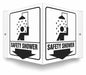 Safety Sign 6 in x 8 1/2 in PETG