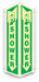 Safety Sign 18 inx7 1/2 in PETG