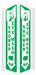 Safety Sign 18 in x 7 1/2 in PETG