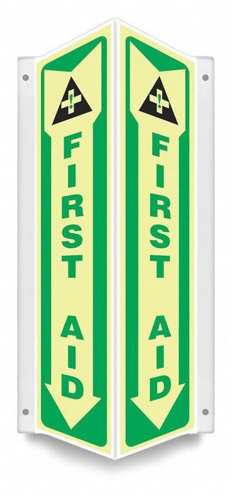Safety Sign 18 inx7 1/2 in PETG
