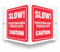 Safety Sign 6 inx8 1/2 in PETG