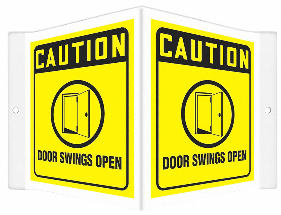 Safety Sign 6 in x 8 1/2 in PETG