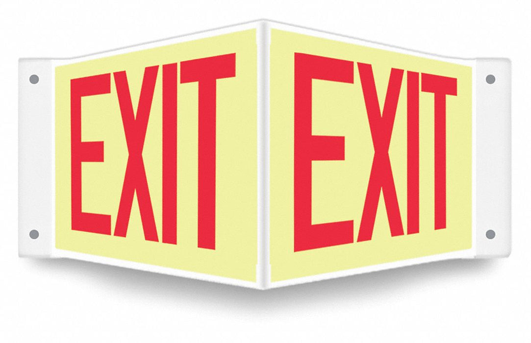 Safety Sign 8 in x 18 in PETG