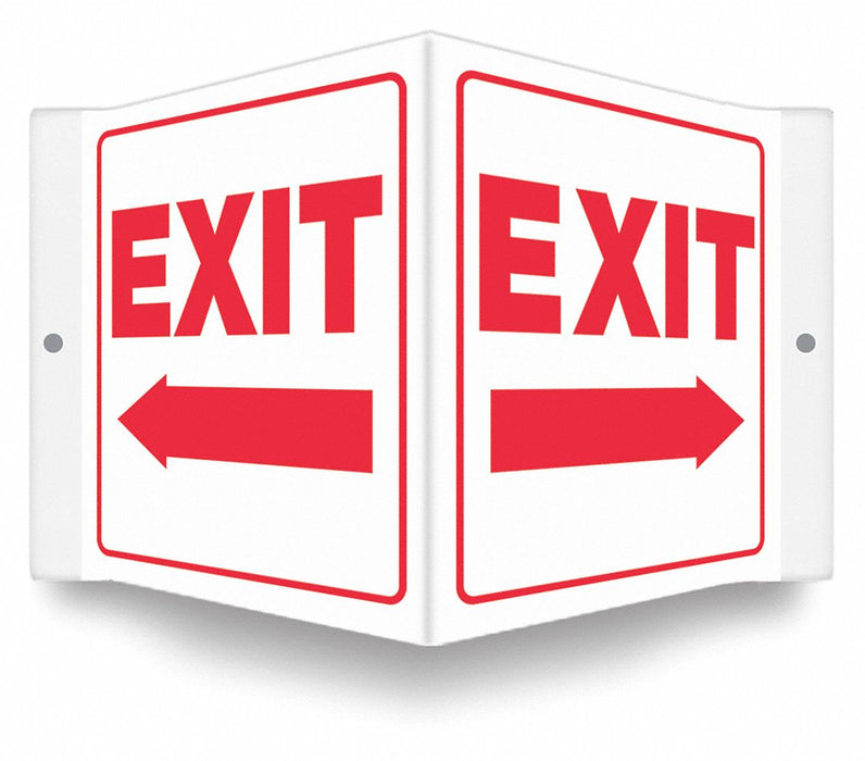 Safety Sign 6 in x 8 1/2 in PETG
