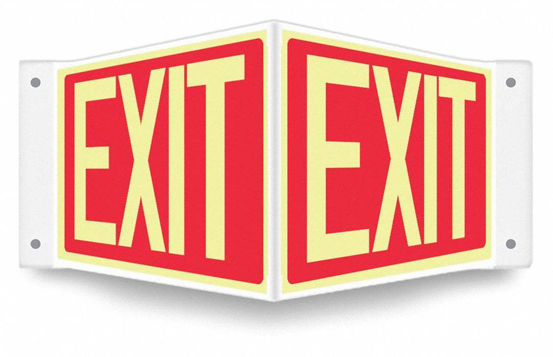 Safety Sign 8 inx18 in PETG