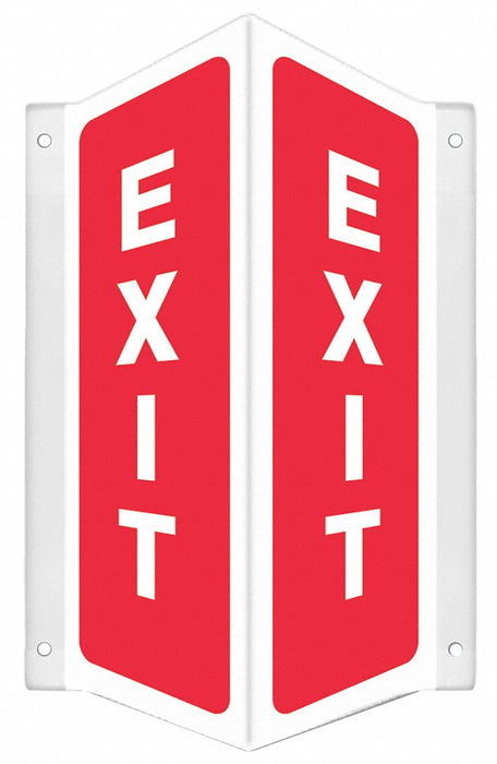 Safety Sign 12 in x 7 1/2 in PETG