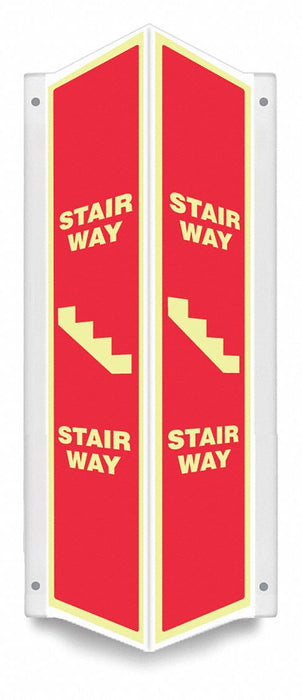 Safety Sign 24 inx7 1/2 in PETG