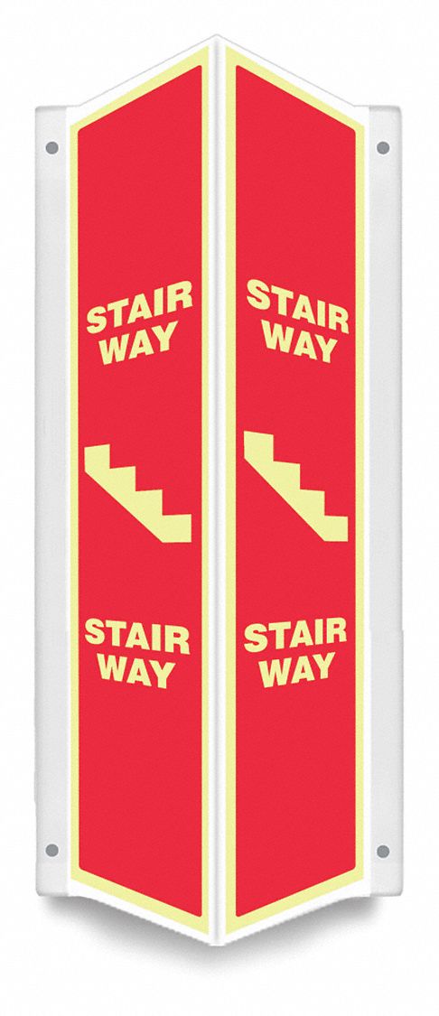 Safety Sign 24 inx7 1/2 in PETG