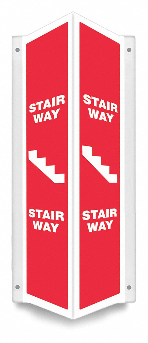 Safety Sign 24 in x 7 1/2 in PETG