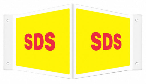 Safety Sign 8 inx18 in PETG