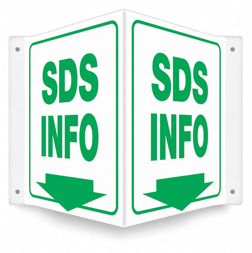 Safety Sign 12 inx14 in PETG