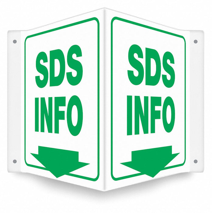 Safety Sign 12 inx14 in PETG