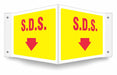 Safety Sign 8 inx18 in PETG