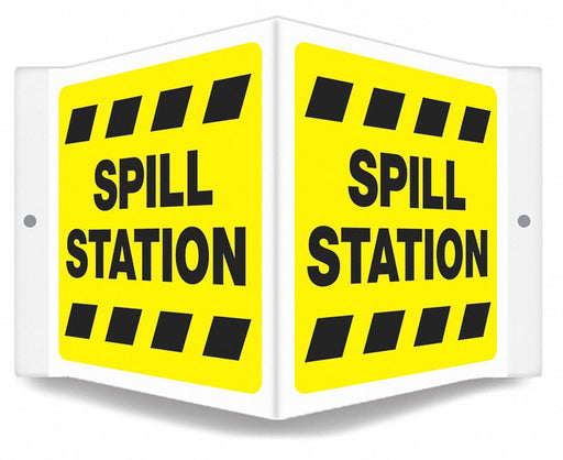 Safety Sign 6 in x 8 1/2 in PETG