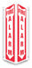 Safety Sign 18 in x 7 1/2 in PETG