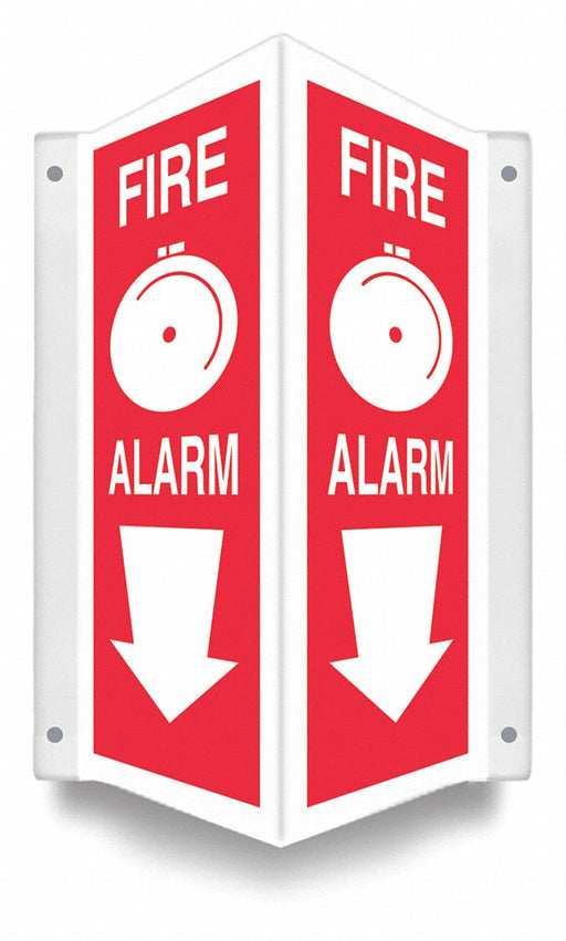Safety Sign 12 in x 7 1/2 in PETG