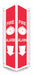 Safety Sign 24 in x 7 1/2 in PETG